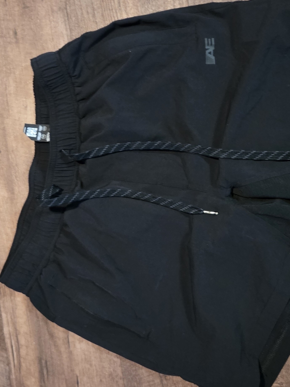 American Eagle Outfitters Black Athletic Shorts